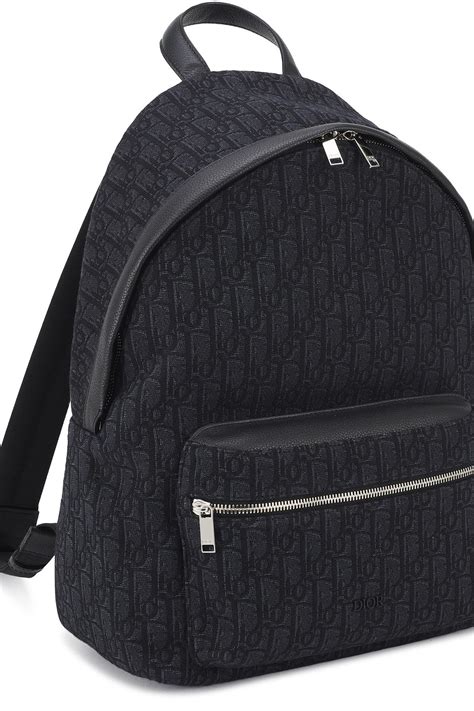 dior oblique rider backpack|Rider Backpack Black Maxi Dior Oblique Jacquard.